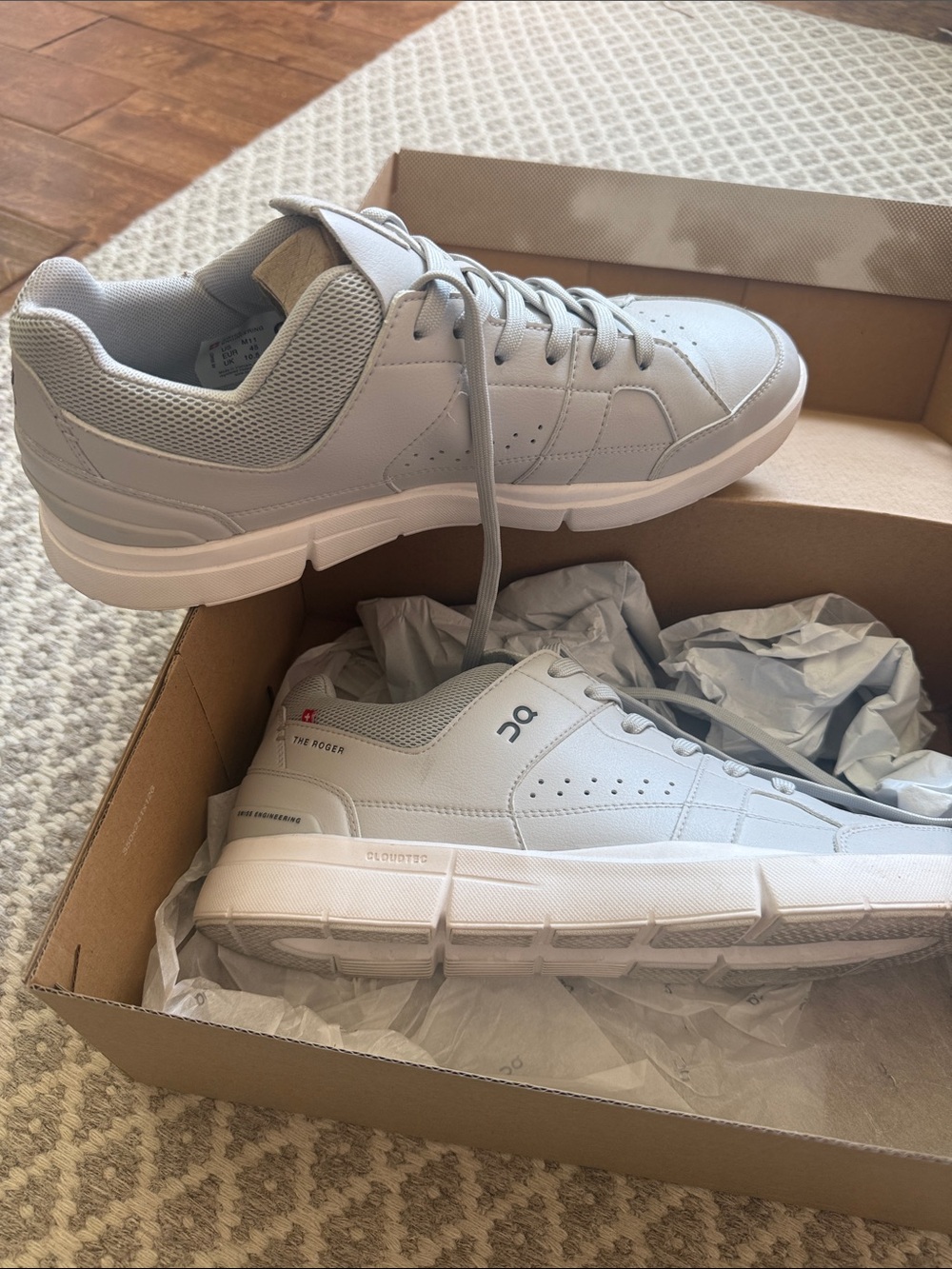 On Running Cloudnova Men’s Sneakers Glacier White